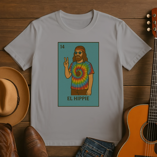 Loteria Style El Hippie Tshirt