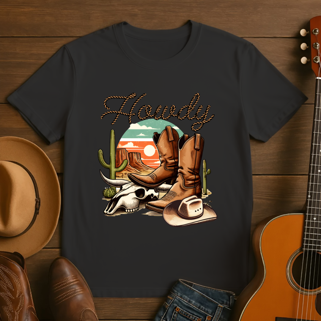 Howdy in the Desert T-Shirt