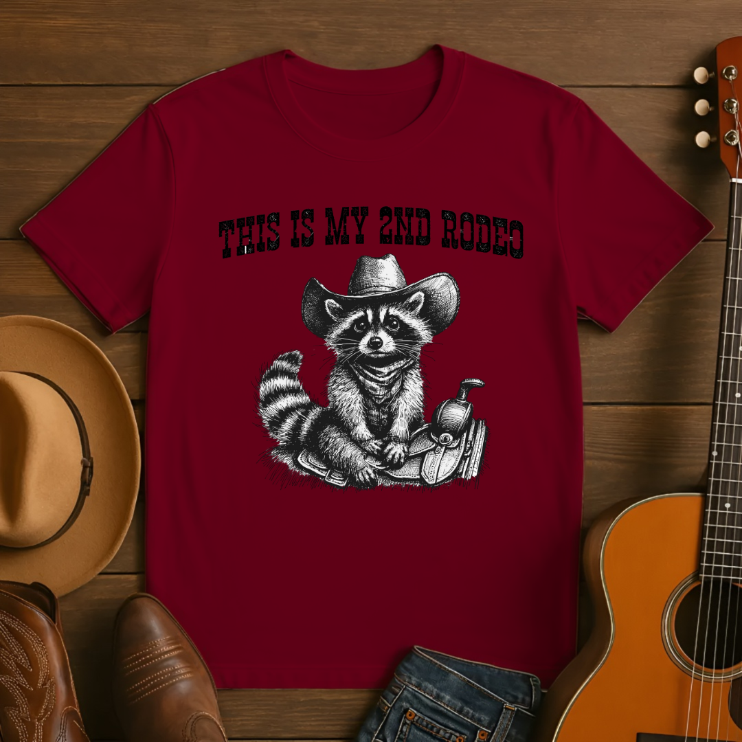 My Second Rodeo Racoon T-Shirt