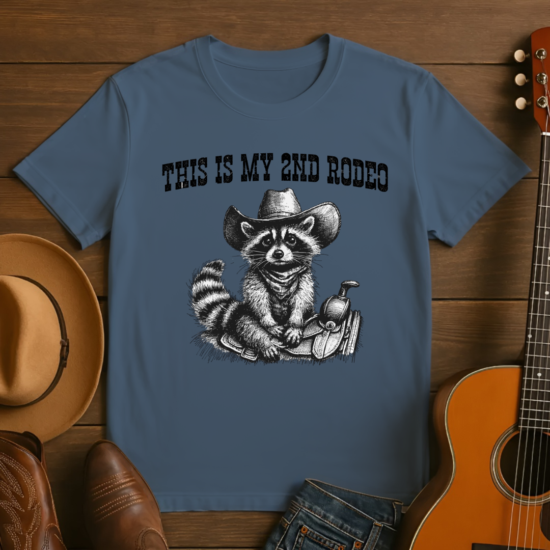 My Second Rodeo Racoon T-Shirt