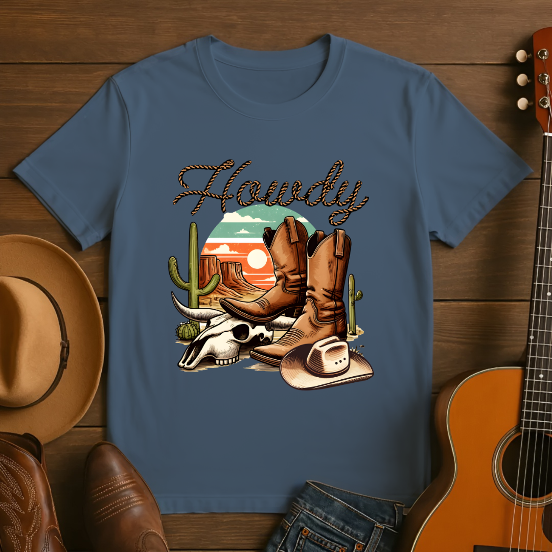Howdy in the Desert T-Shirt