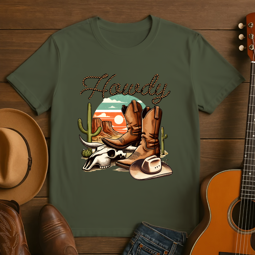 Howdy in the Desert T-Shirt