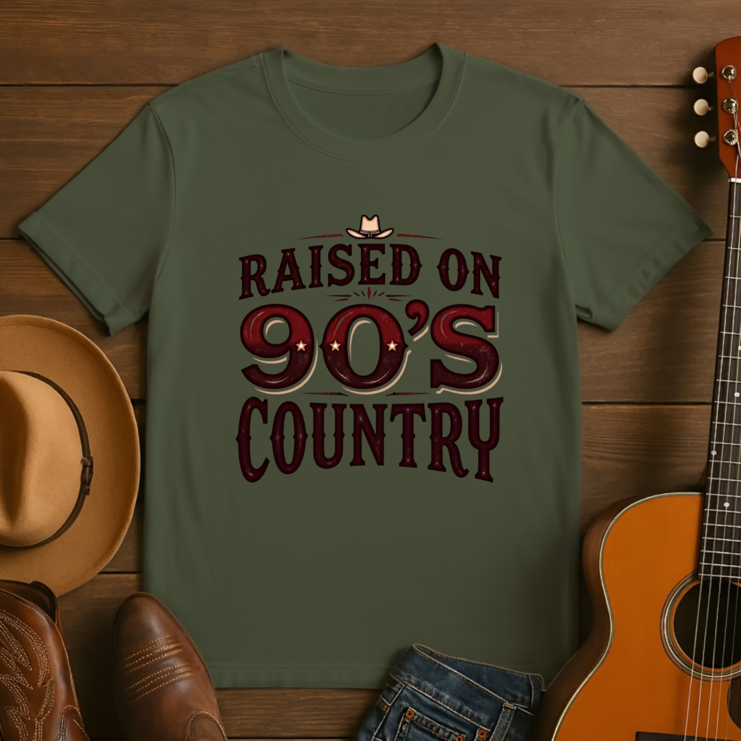 Raised on 90's Country T-Shirt