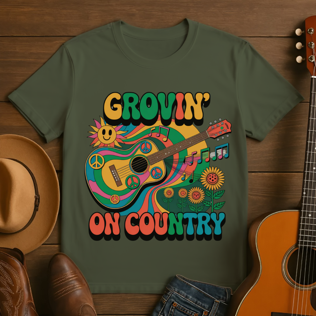 Grovin on Country T-Shirt