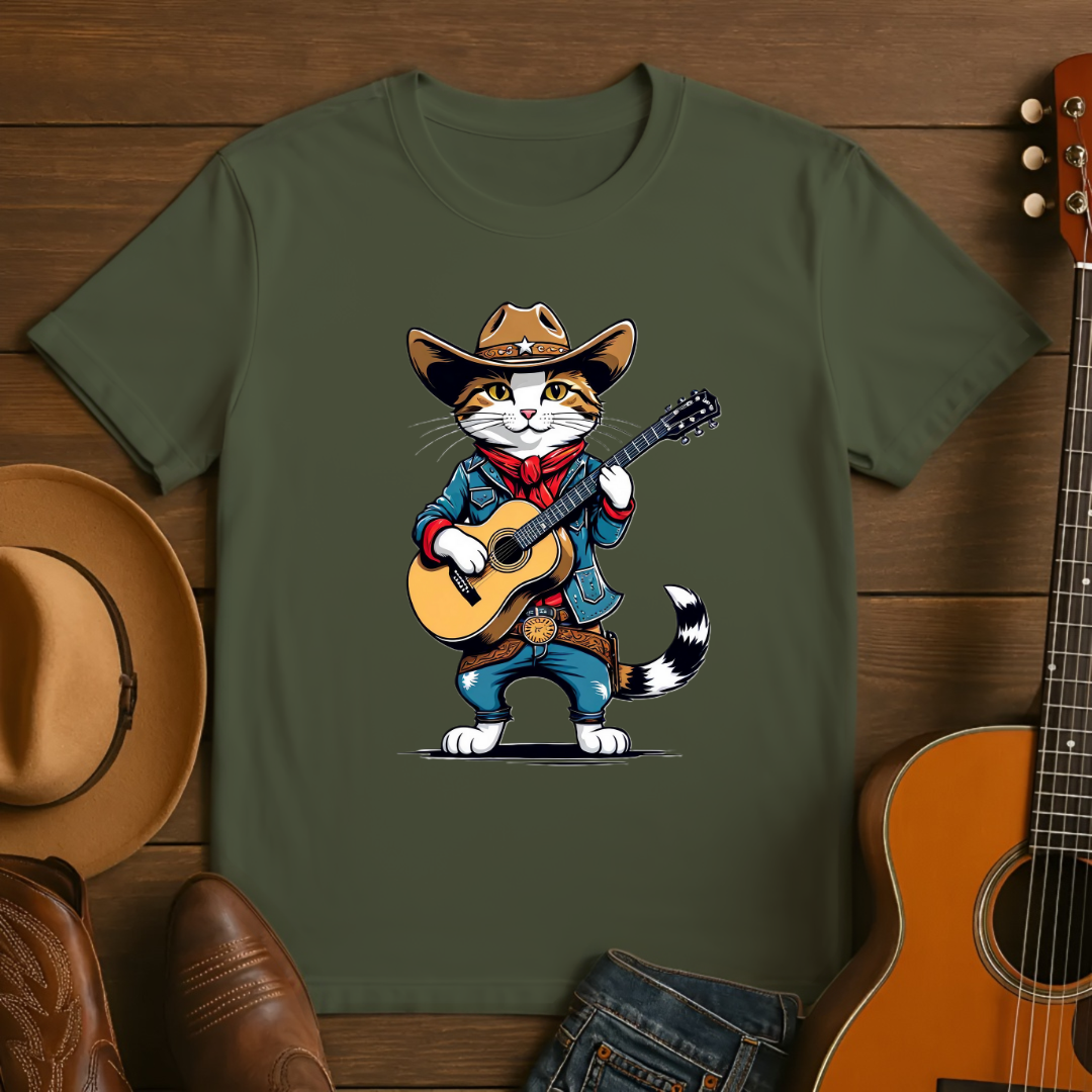Nashville Cat Guitarist T-Shirt