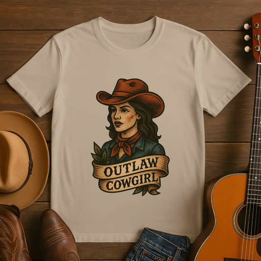 Outlaw Cowgirl: No Apologies T-Shirt