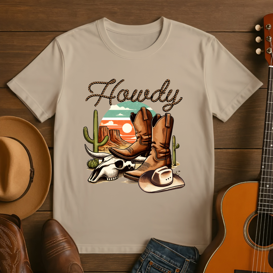 Howdy in the Desert T-Shirt
