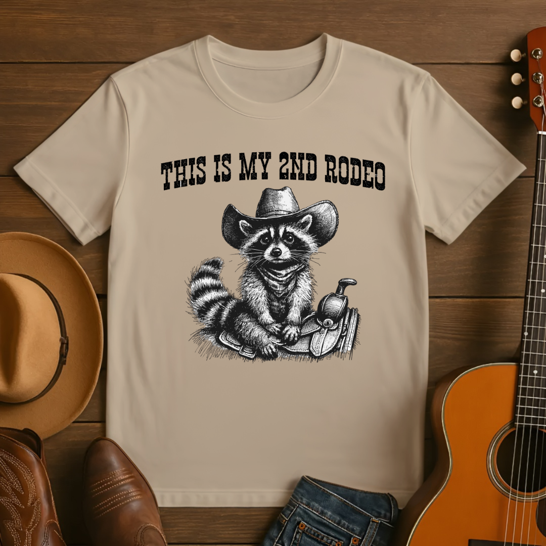 My Second Rodeo Racoon T-Shirt