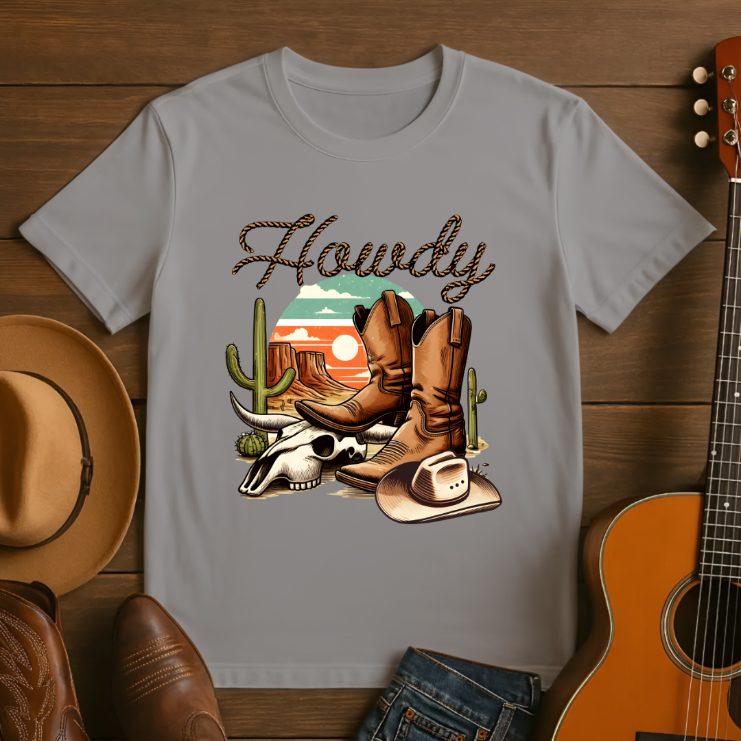 Howdy in the Desert T-Shirt