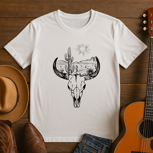 Desert Cactus Skull T-Shirt