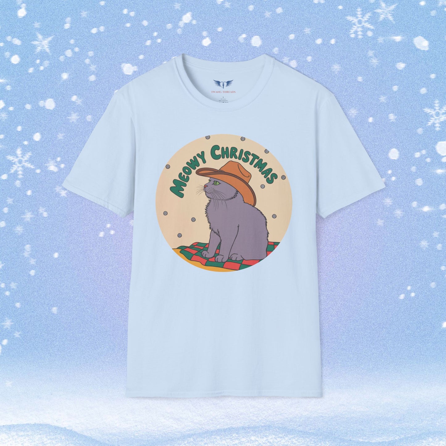 Meowy Christmas Tshirt