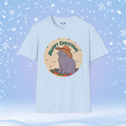 Meowy Christmas Tshirt