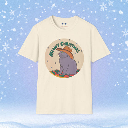 Meowy Christmas Tshirt