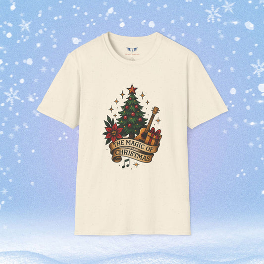 Magic of Christmas Tattoo Style Tshirt