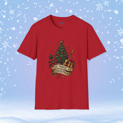 Magic of Christmas Tattoo Style Tshirt