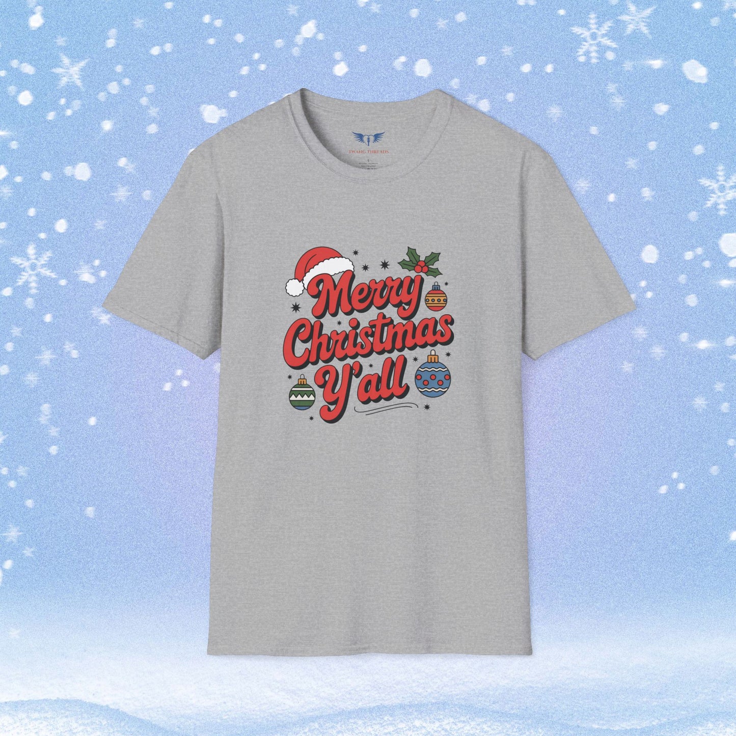 Merry Christmas Y'all Tshirt