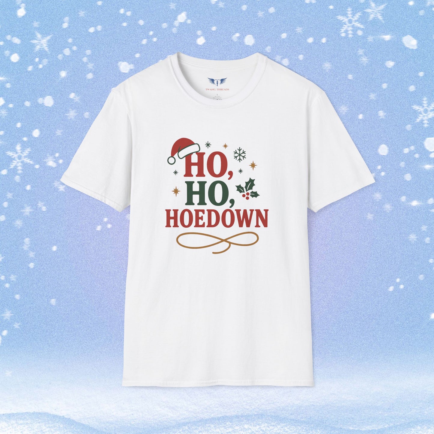 Ho Ho Hoedown Christmas Tshirt