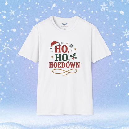 Ho Ho Hoedown Christmas Tshirt