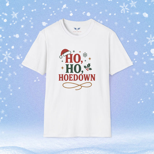 Ho Ho Hoedown Christmas Tshirt