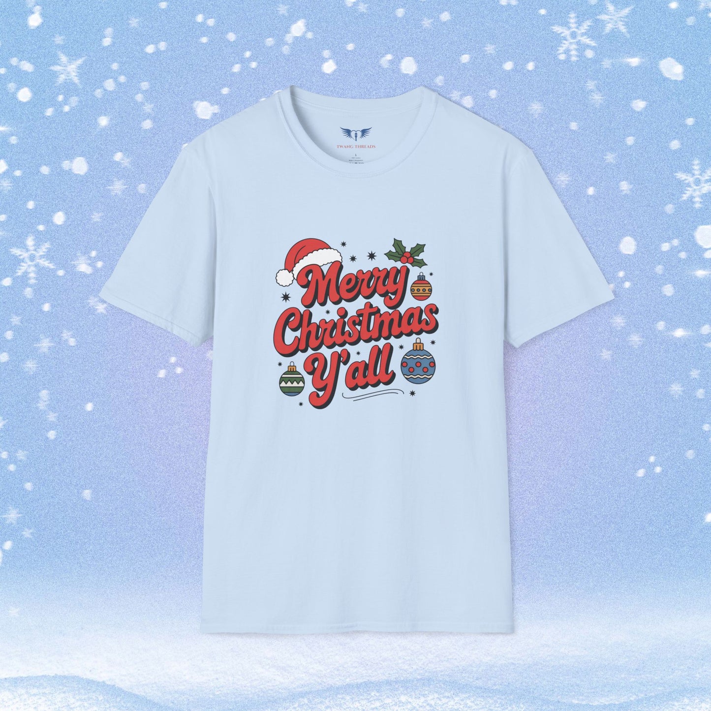 Merry Christmas Y'all Tshirt