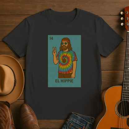 Loteria Style El Hippie Tshirt