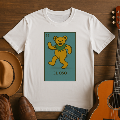 Loteria Style El Oso Tshirt