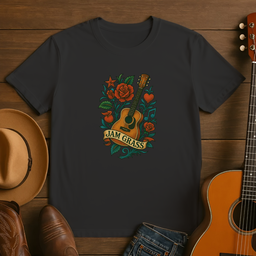 Tattoo Style Jam Grass Tshirt