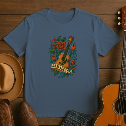 Tattoo Style Jam Grass Tshirt