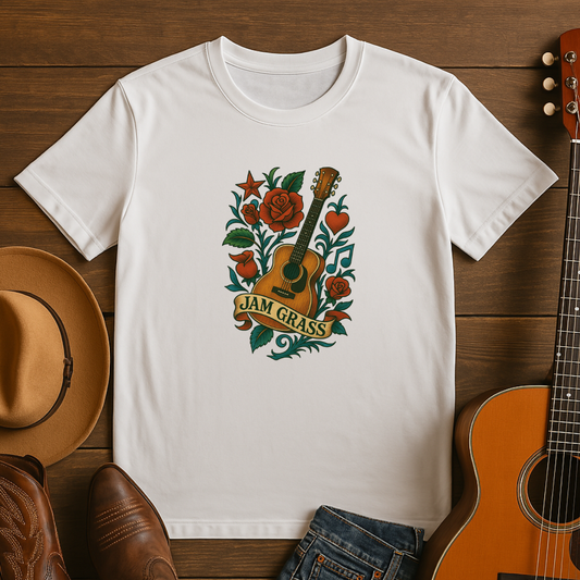 Tattoo Style Jam Grass Tshirt
