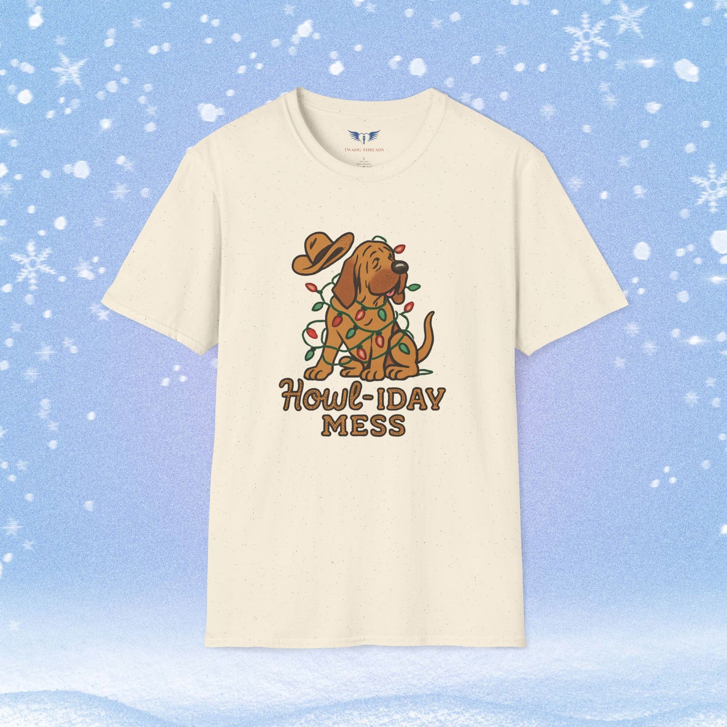 Howl-iday Mess Christmas Tshirt