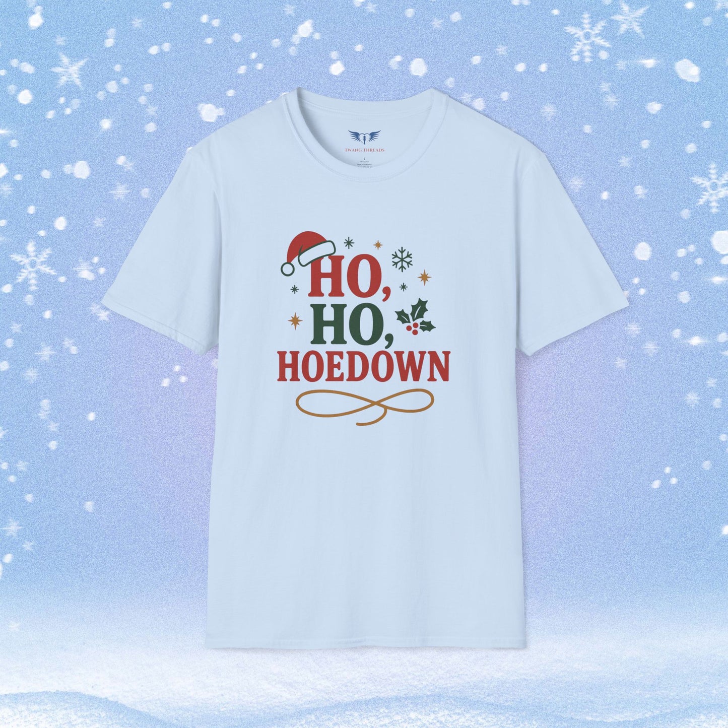 Ho Ho Hoedown Christmas Tshirt