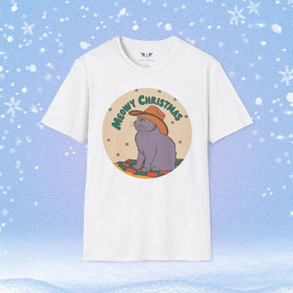 Meowy Christmas Tshirt
