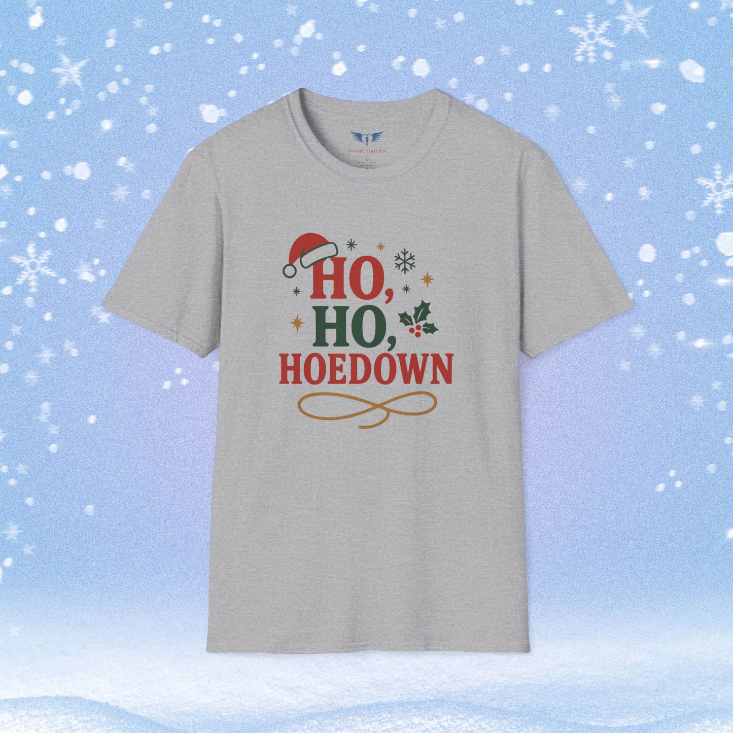 Ho Ho Hoedown Christmas Tshirt