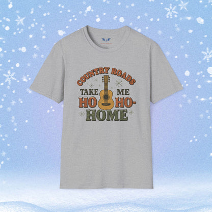 Country Roads Take Me Ho Ho Home Tshirt