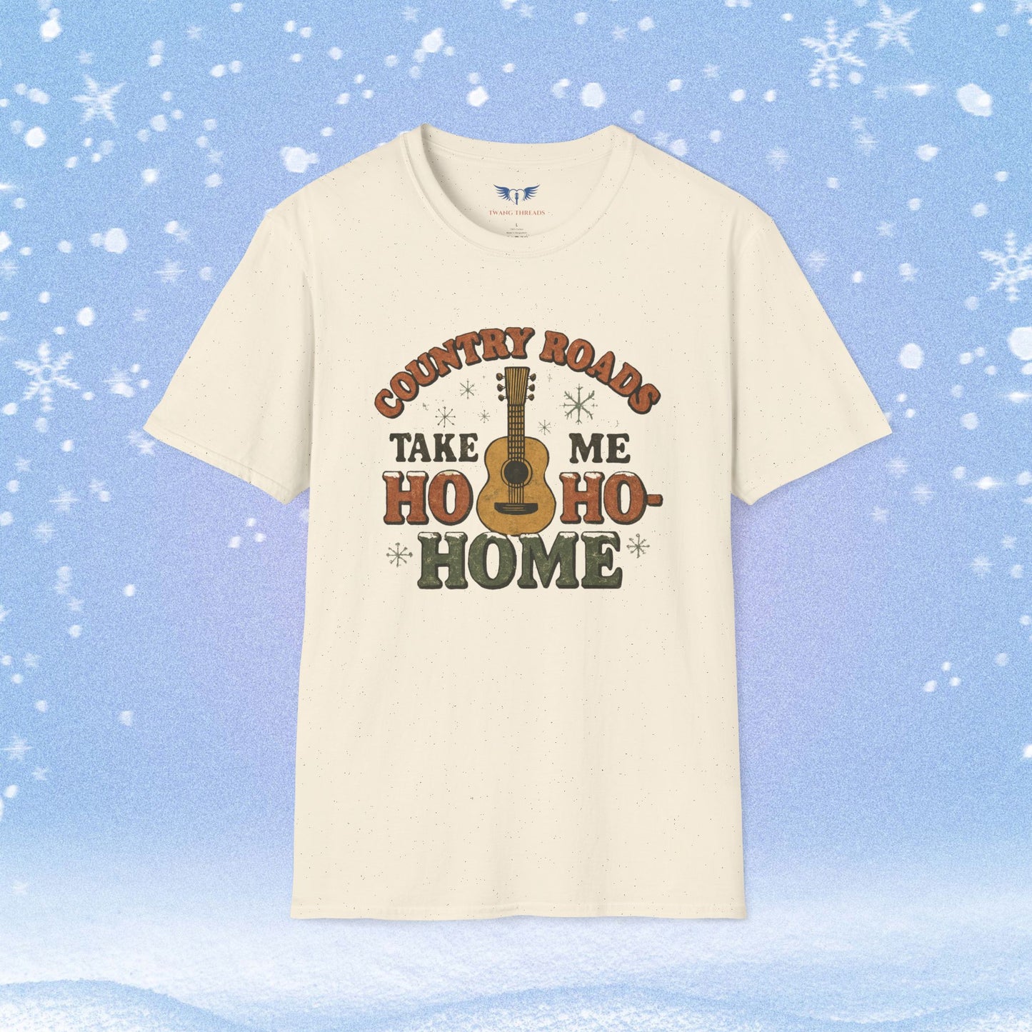 Country Roads Take Me Ho Ho Home Tshirt