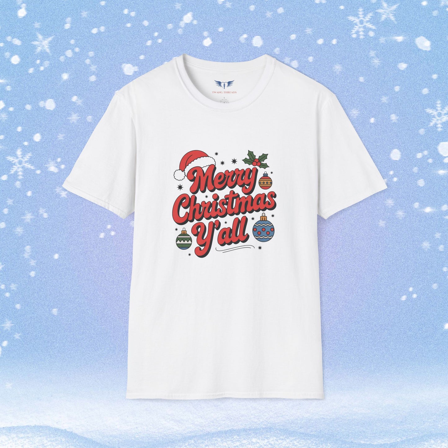 Merry Christmas Y'all Tshirt