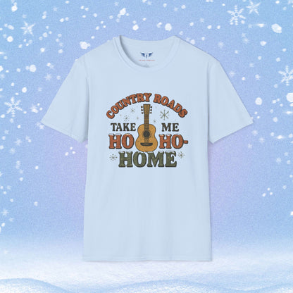 Country Roads Take Me Ho Ho Home Tshirt