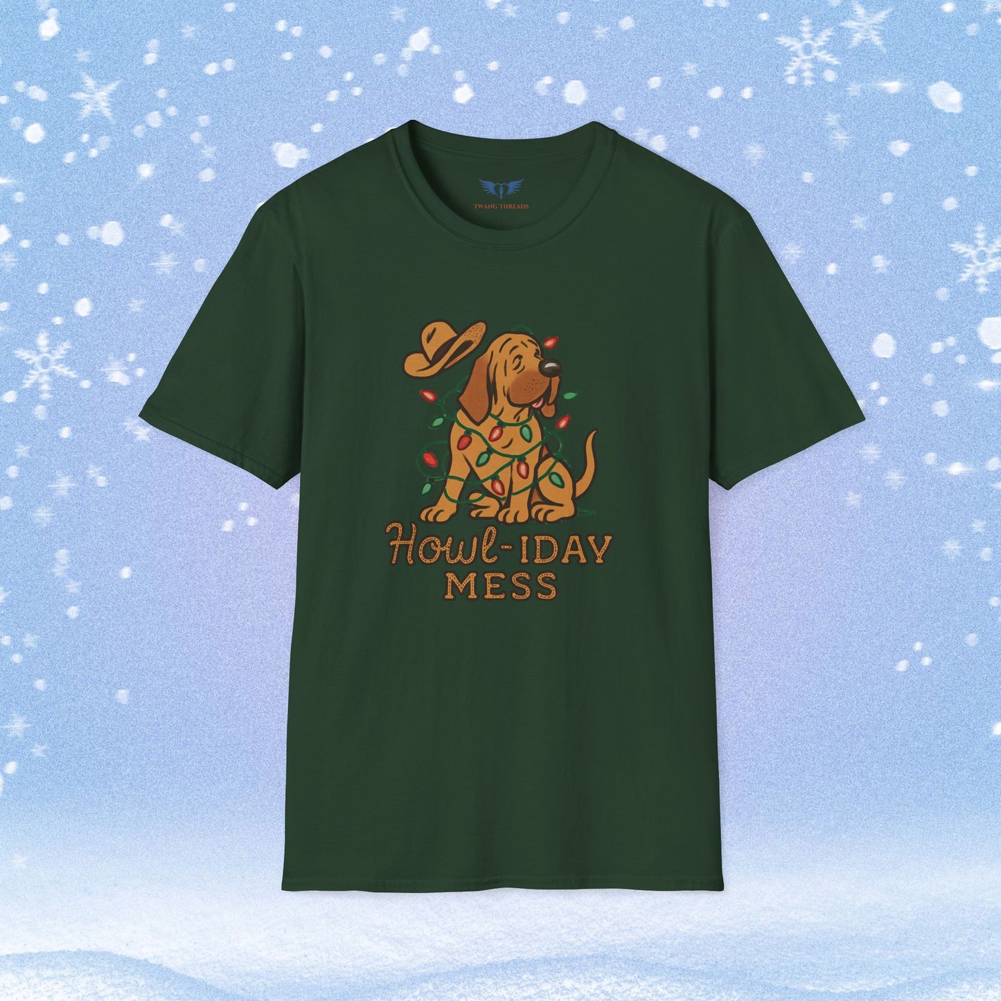 Howl-iday Mess Christmas Tshirt