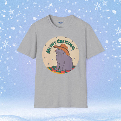 Meowy Christmas Tshirt