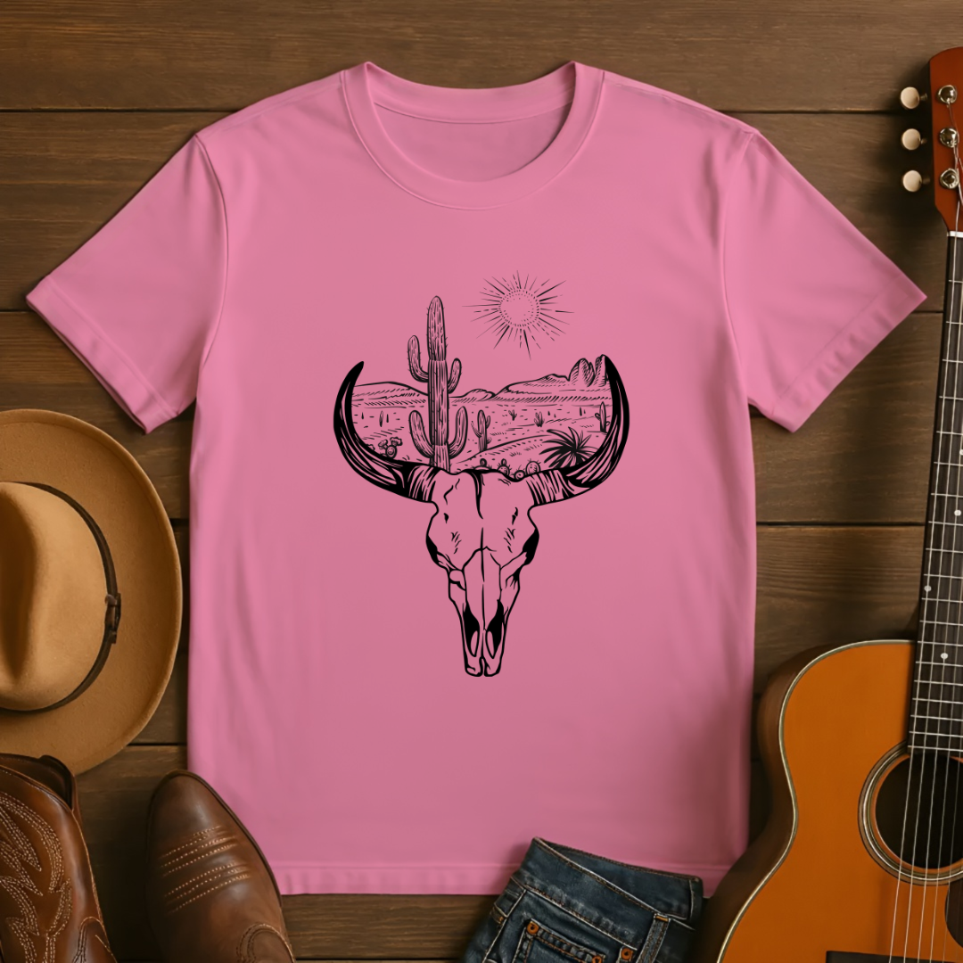 Desert Cactus Skull T-Shirt