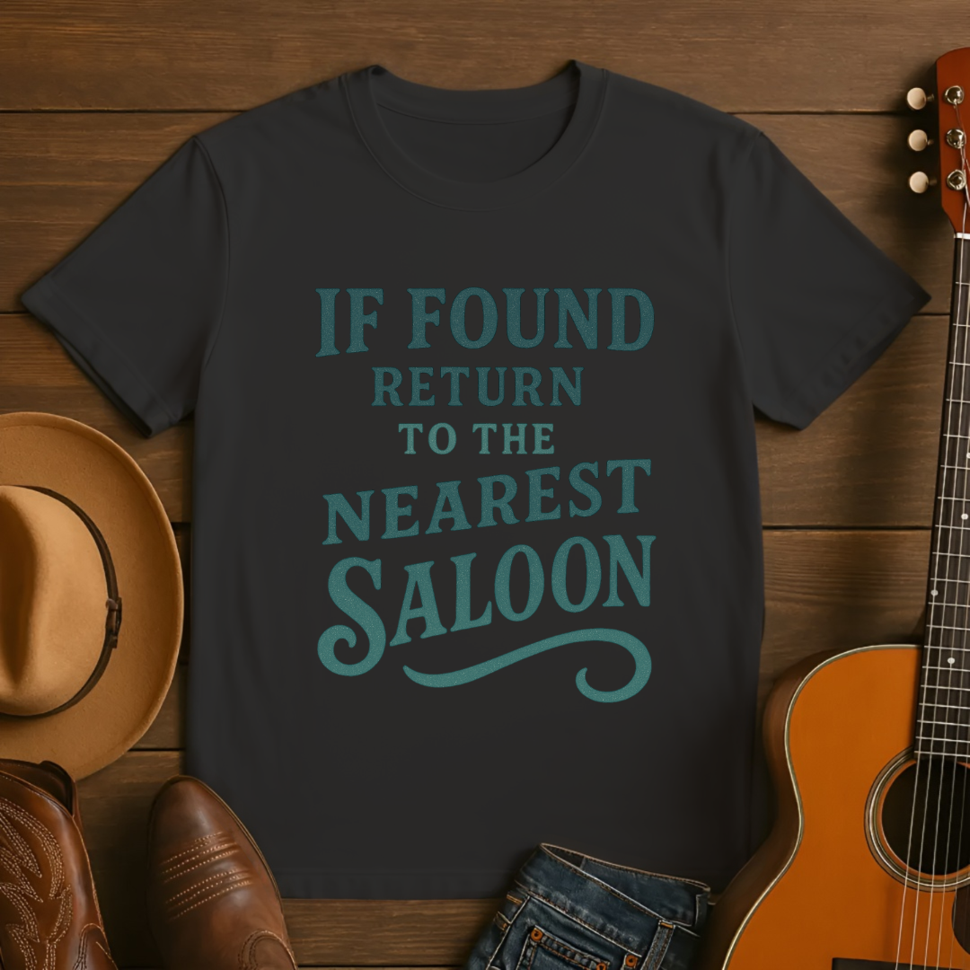 If Found Return to the Nearest Saloon T-Shirt