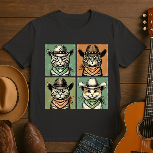 Cowboy Cats T-Shirt