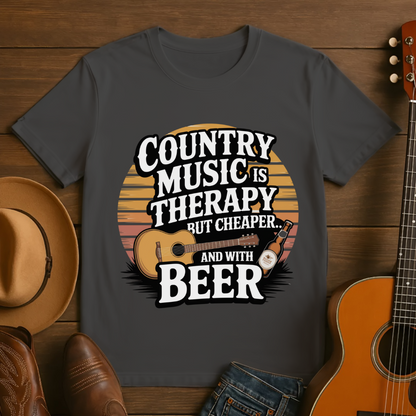 Country Music is Therapy T-Shirt