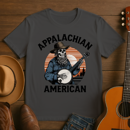 Appalachian American with Banjo