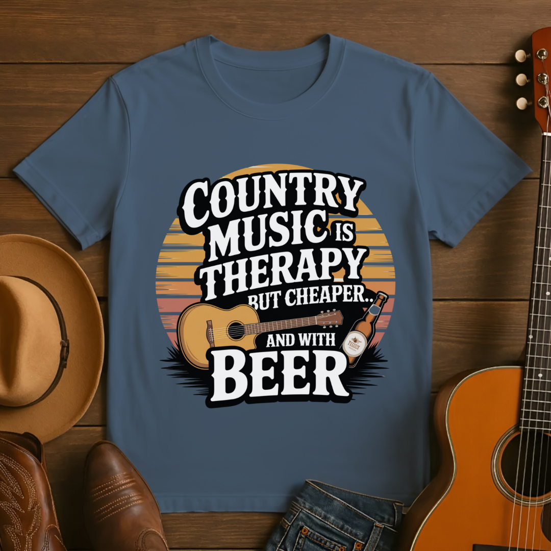 Country Music is Therapy T-Shirt