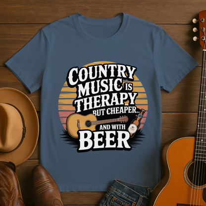 Country Music is Therapy T-Shirt