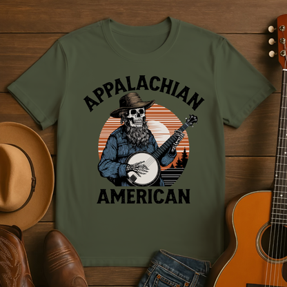 Appalachian American with Banjo