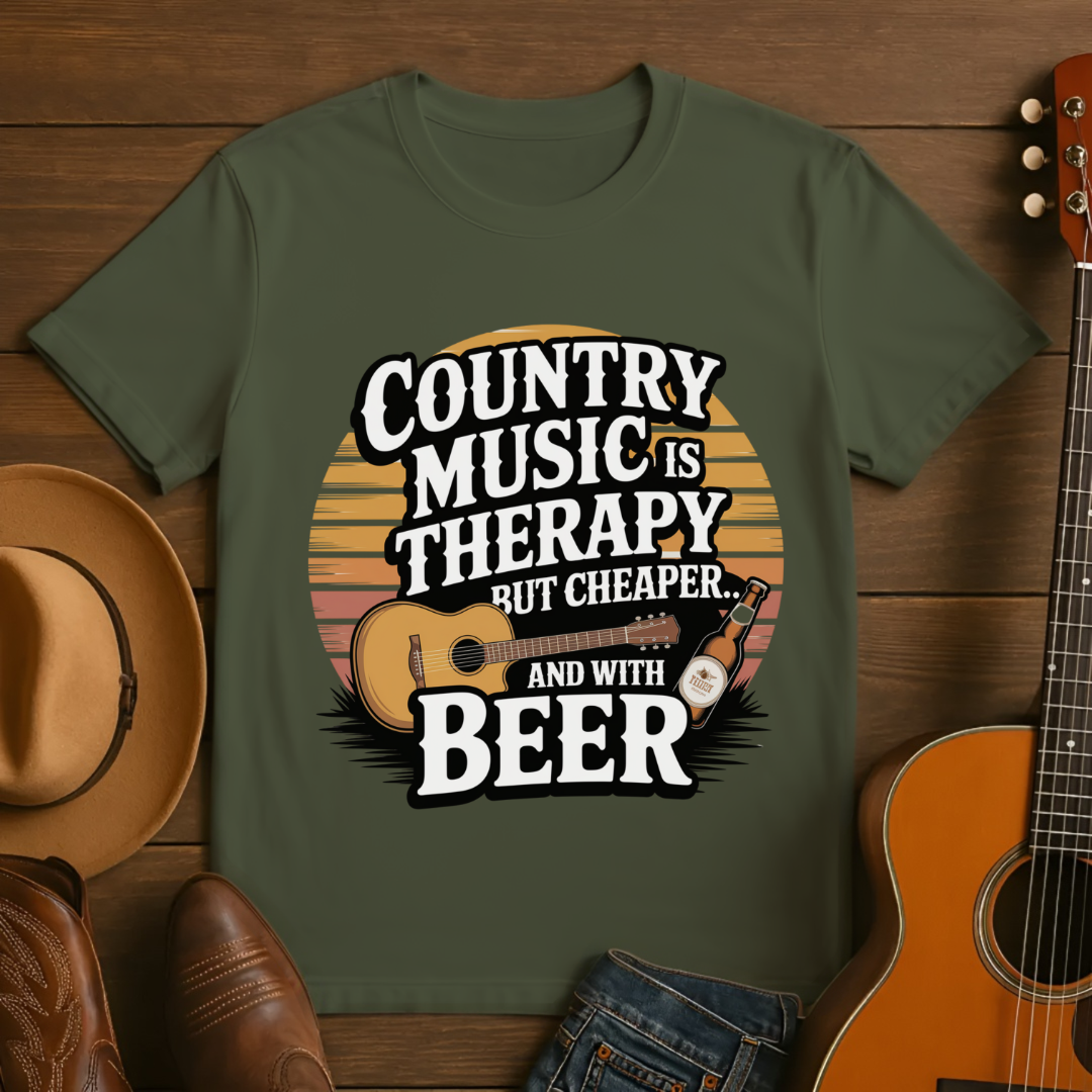 Country Music is Therapy T-Shirt