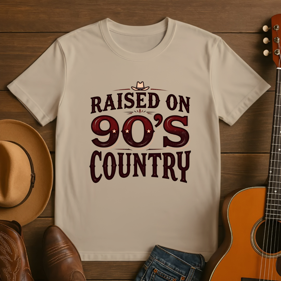 Raised on 90's Country T-Shirt