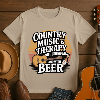 Country Music is Therapy T-Shirt